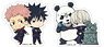 Jujutsu Kaisen Die-cut Sticker Itadori & Fushiguro / Inumaki & Panda (Set of 2) (Anime Toy)