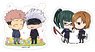 Jujutsu Kaisen Die-cut Sticker Itadori & Gojo / Kugisaki & Maki (Set of 2) (Anime Toy)