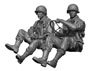WWII アメリカ陸軍空挺隊員運転手&搭乗兵セット (プラモデル)