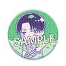Attack on Titan Can Badge Melon Pop Levi (Pattern Shirt Ver.) (Anime Toy)