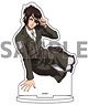 Chara Acrylic Figure [Attack on Titan] 17 Sitting Ver. Hange ([Especially Illustrated]) (Anime Toy)