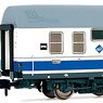 RENFE, 2-unit T2 sleeping coaches, Largo Recorrido livery, period IV-V (2両セット) (鉄道模型)