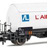 SNCF, 2-unit pack 2-axle gas tank wagons `AIR LIQUIDE`, period IV-V (2両セット) ★外国形モデル (鉄道模型)