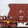 RENFE, 2-unit 4-axle coal hopper wagons Faoos `SEMAT / CARFE`, brown livery, ep.IV-V (2両セット) (鉄道模型)