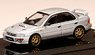 スバル インプレッサ WRX (GC8) 1992 カスタムバージョン / エンジンディスプレイモデル付 ライトシルバーメタリック (ミニカー)