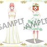 The Quintessential Quintuplets Acrylic Frame & Post Card Set Wedding Dress Ver. (Anime Toy)
