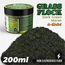 Static Grass Flock 4-6mm - Dark Green Marsh - 200 ml (Material)