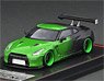 PANDEM R35 GT-R Green / Black (ミニカー)