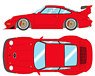 Porsche 911 (993) GT2 EVO 1998 Guards Red (Diecast Car)
