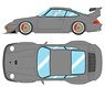 Porsche 911 (993) GT2 EVO 1998 スレートグレー (ミニカー)