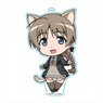 Strike Witches: Road to Berlin Puni Colle! Key Ring (w/Stand) Lynette Bishop (Anime Toy)