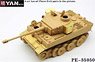 Photo-Etched Parts for Tiger I Heavy Tank Initial Production (Plastic model)