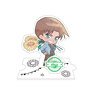 Detective Conan Charahana Chain Acrylic Stand Heiji Hattori (Anime Toy)