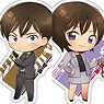 Detective Conan Deformed Acrylic Key Ring (Set of 8) (Anime Toy)