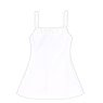 45 Natural Camisole Dress (White) (Fashion Doll)
