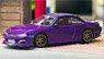 VERTEX Nissan Silvia S14 Purple Metallic (Diecast Car)