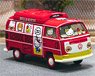 VW Type II (T2) Bus Hello Kitty (ミニカー)