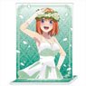 [The Quintessential Quintuplets] Acrylic Portrait D [Yotsuba Nakano Wedding Dress Ver.] (Anime Toy)