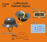 WW.II ドイツ民間防空隊 スチール ヘルメット (2個入り) (プラモデル)