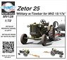 Zetor 25 `Military w/Towbar for MiG 15/17s` (Plastic model)
