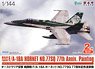 RAAF F/A-18A Hornet Special Painting for 77th Anniversary of No.77 SQ (Set of 2) (Plastic model)