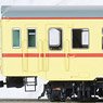 1/80(HO) JNR DMU KIHA55 Ready to Run, Un-Powered, Painted Yellow (Double Window, Semi-express Color) (Pre-colored Completed) (Model Train)