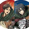 Attack on Titan Trading Can Badge Action (Set of 8) (Anime Toy)