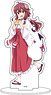 Chara Acrylic Figure [The Demon Girl Next Door 2nd Season] 09 Yuko Yoshida Miko Ver. ([Especially Illustrated]) (Anime Toy)