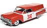 1959 Chevy El Camino Sedan Delivery Truck `Miller High Life` Red / White (Diecast Car)