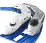 Shinkansen Year 2022 Type400 `Tsubasa` & E4 Max Connect Set (Plarail)
