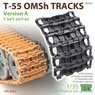 T-55 OMSh Tracks Version A (Plastic model)