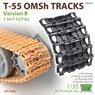 T-55 OMSh Tracks Version B (Plastic model)