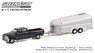 Hitch & Tow Series 24 2021 Ram 3500 Laramie Crew Cab & Aerovault MkII Trailer (Diecast Car)
