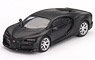 Bugatti Chiron Super Sports 300+ Matte Black (LHD) (Diecast Car)