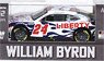 `ウイリアム・バイロン` #24 リバティー大学 シボレー カマロ NASCAR 2022 FOLDS OF HONOR QUIKTRIP 500 ウィナー (ミニカー)