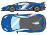 Lamborghini Aventador SVJ 63 2018 Blue Nethuns (Diecast Car)