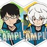 World Trigger Trading Acrylic Badge Square Ver. (Set of 10) (Anime Toy)