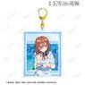 [The Quintessential Quintuplets the Movie] [Especially Illustrated] Miku Nakano School Uniform Apron Big Acrylic Key Ring (Anime Toy)