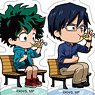 My Hero Academia Acrylic Key Ring Collection w/Stand Blow! Soap Bubble Mini Chara (Set of 7) (Anime Toy)