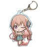 Tekutoko Acrylic Key Ring A Couple of Cuckoos Erika Amano (Casual Wear) (Anime Toy)