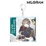 Milgram [Especially Illustrated] Es & Jackalope Resting Ver. Big Acrylic Key Ring (Anime Toy)