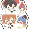 Acrylic Petit Stand [Bungo Stray Dogs x Sanrio Characters] 01 (Set of 10) (Anime Toy)