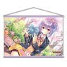 [Iris Mysteria!] Valeria & Cherry Blossom Blooms Campus Date W Suede Tapestry (Anime Toy)