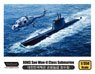 ROKS Son Won-il Class Submarine w/Westland Lyxn Mk.99 (Plastic model)