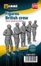 Figures British Crew (Set of 5) (Plastic model)