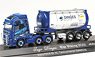 (HO) Volvo FH Gl. XL 6 x 2 Swap Container Truck Trailer `Ingo Dinges` (Model Train)