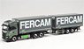 (HO) イベコ S-Way LNG 交換式 ボックストラックトレーラー `Fercam` (鉄道模型)