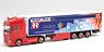 (HO) Scania CS 20 Highroof Refrigerate Semi Trailer `Spedition Rose / Trucker Babe Manu` [Scania CS20 HD SZ] (Model Train)