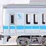 Odakyu Type 1000 (1051 Formation, Rollsign Lighting, w/Brand Logo) Additional Four Car Formation Set (without Motor) (Add-on 4-Car Set) (Pre-colored Completed) (Model Train)