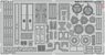 Photo-Etched Parts for F-14 Tomcat Exterior (for Platz/Italeri) (Plastic model)